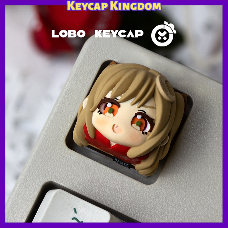 3D Printing Keyboard Keys - Kosmische prinses Kaguya! 3D-geprinte hars op