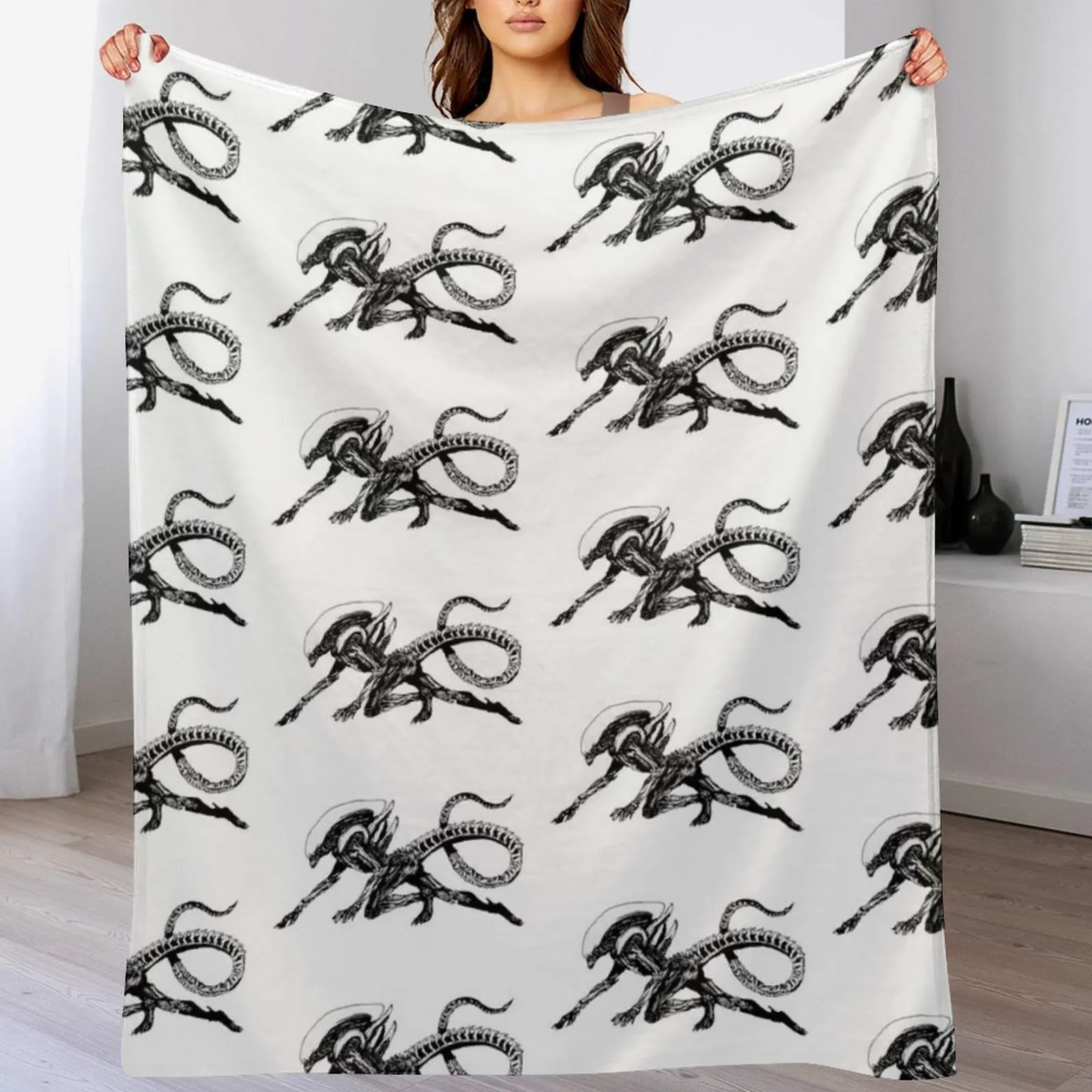 3D Printing Xenomorph - Xenomorph Alien Movie Throw Deken Zachte