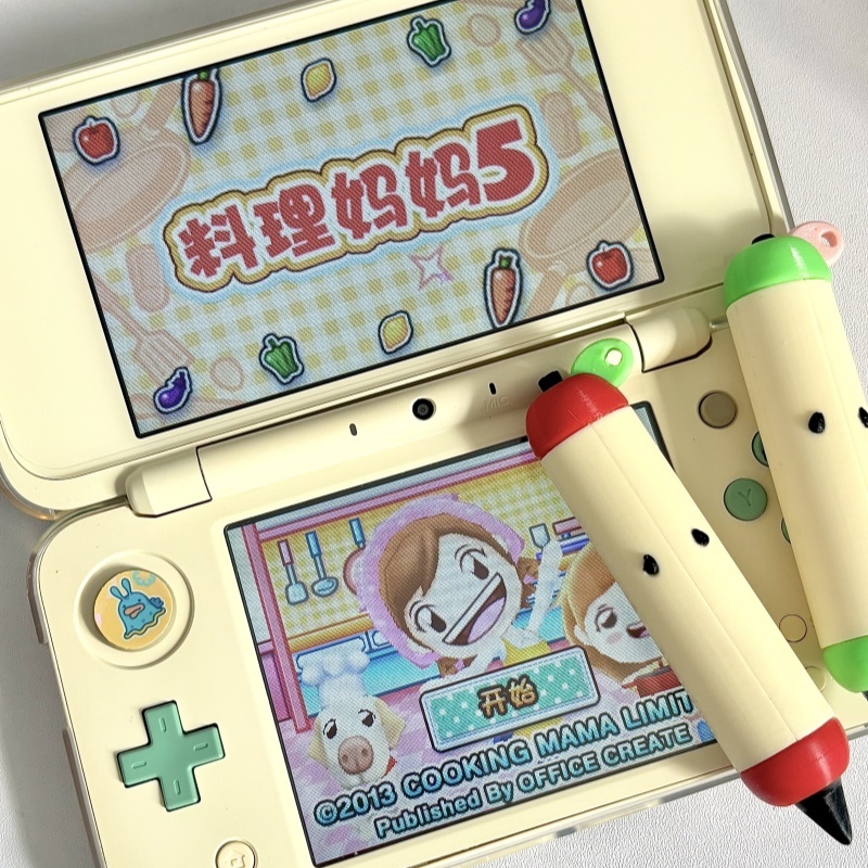 3D Printing Pen - Stylus Pen Leuke Apple-vorm 3D-geprinte fijne