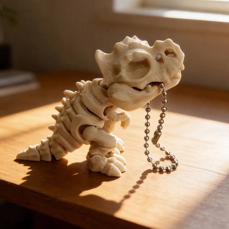 3D Printing Joints - 3D-geprint Tyrannosaurus Rex Skeletmodel – Draaibare