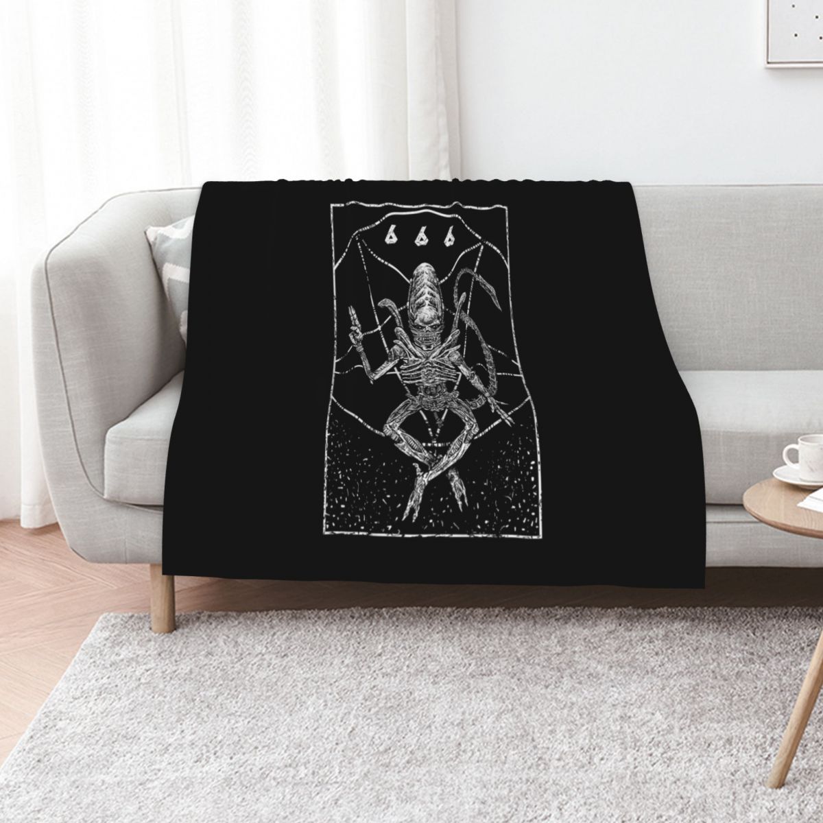 3D Printing Xenomorph - Xenomorph God Throw-deken Lichtgewicht, zachte deken