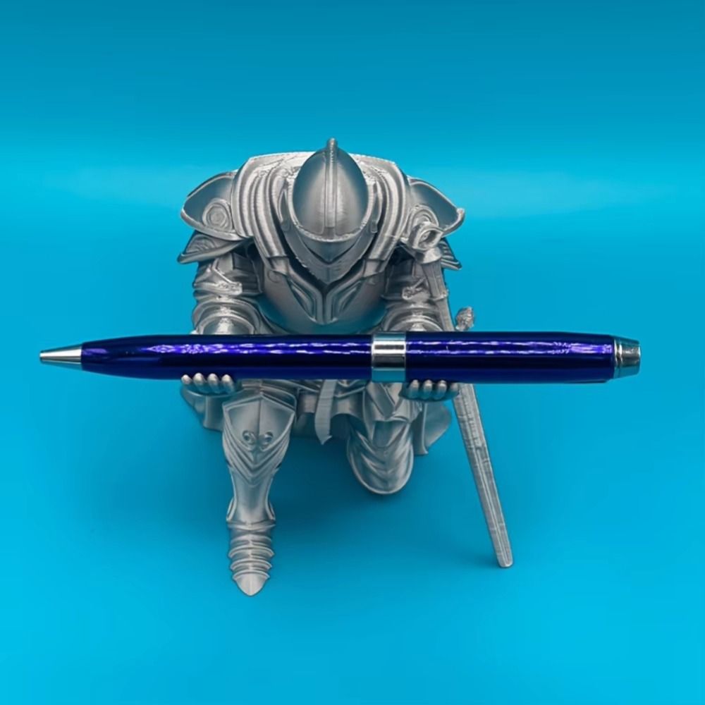 3D Printing Pen - Grappige knielende ridder pennenhouder Creatieve multifunctionele