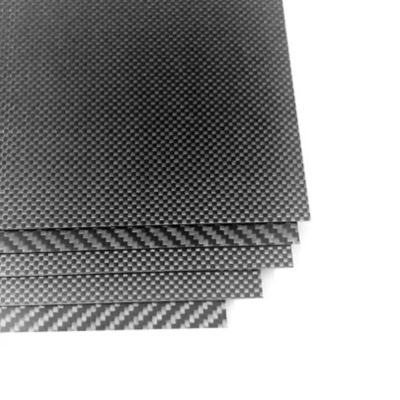 Build Plate - 10mm Carbon Fiber plaatpaneel, Carbon Fiber