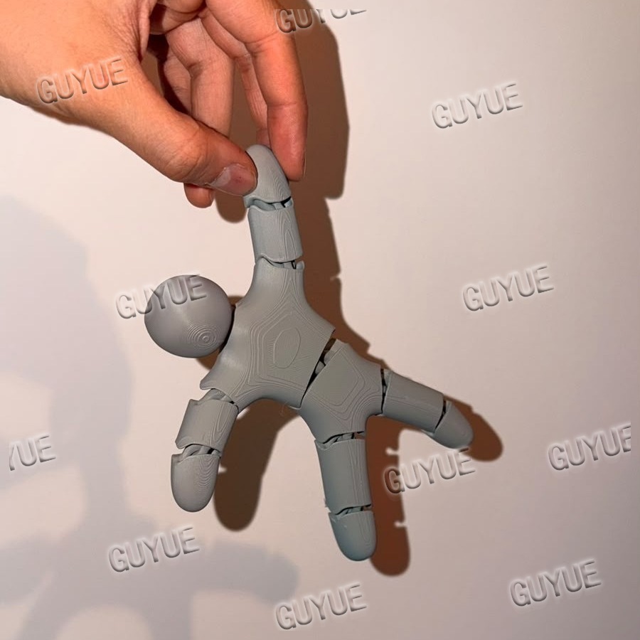 3D Printing Game - Plastic 3D-print voor interactieve verstoppertjespellen: Mecha