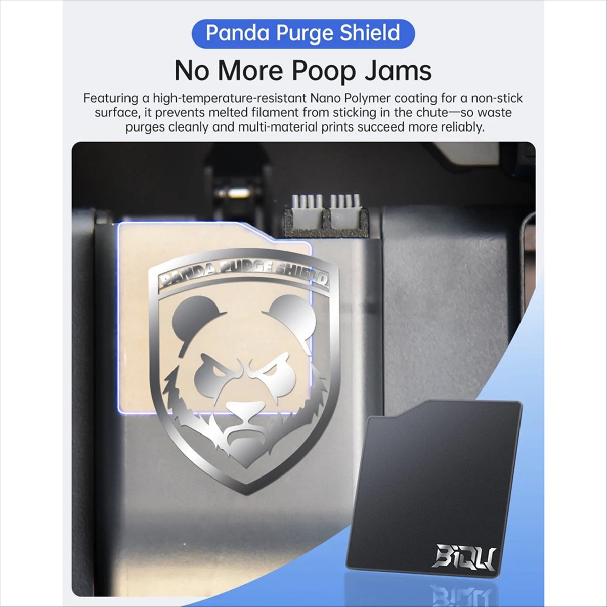 L70A BIQU Panda Purge Shield S - 3D Printing Bambu recensie en prijs