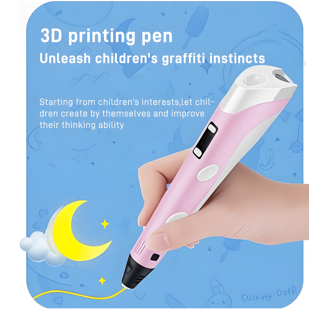 3D-pen met LCD-scherm Compatib - 3D Printing Xenomorph recensie en prijs