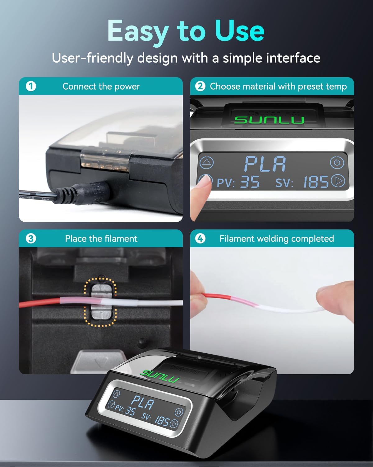 SUNLU FC01 Filament Connector  - Petg Filament recensie en prijs