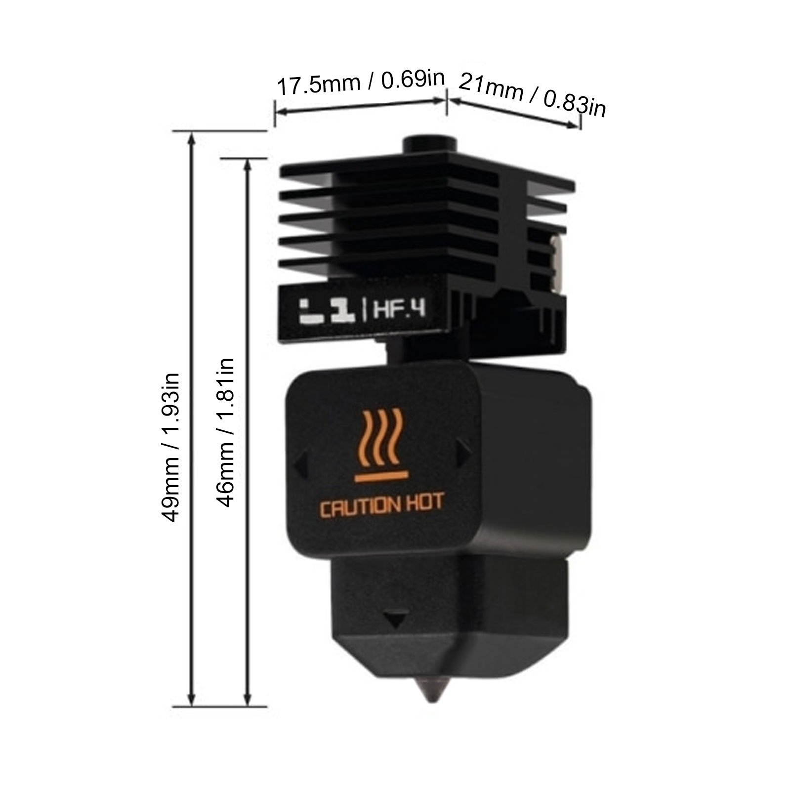 High Flow Hotend Vervanging vo - 3D Printing Bambu recensie en prijs