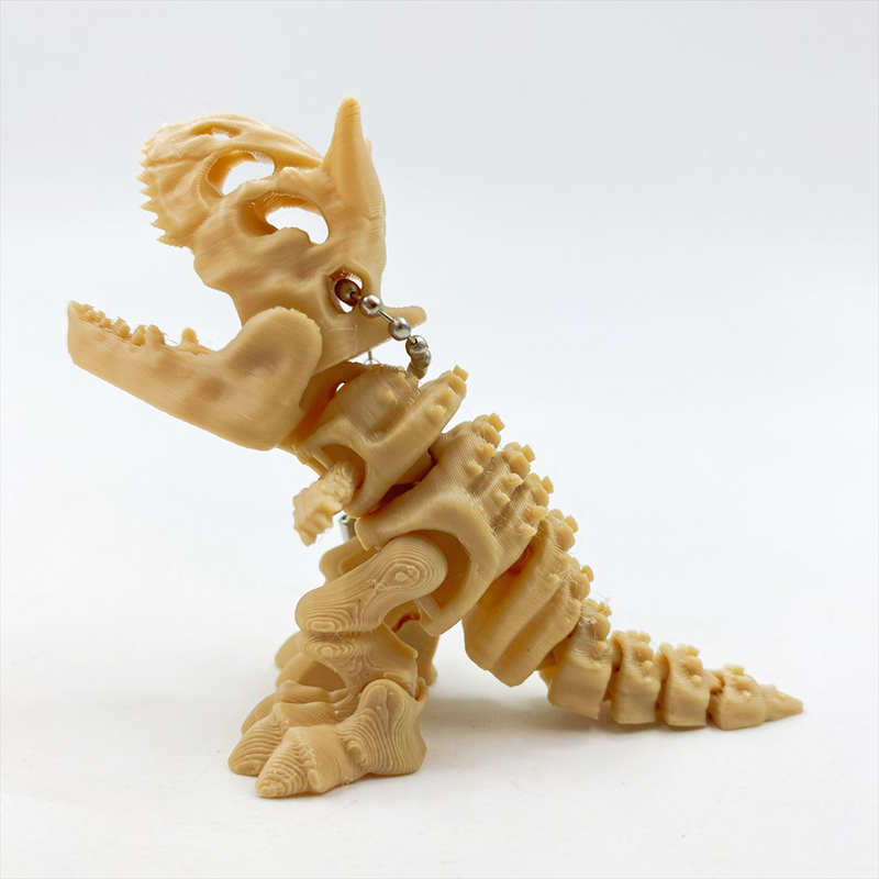 3D-geprint skeletmodel van een - 3D Printing Toys recensie en prijs