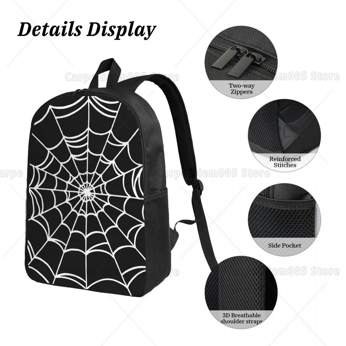 Black Web Spider Prints Rugzak - 3D Printing Pen For Kids recensie en prijs