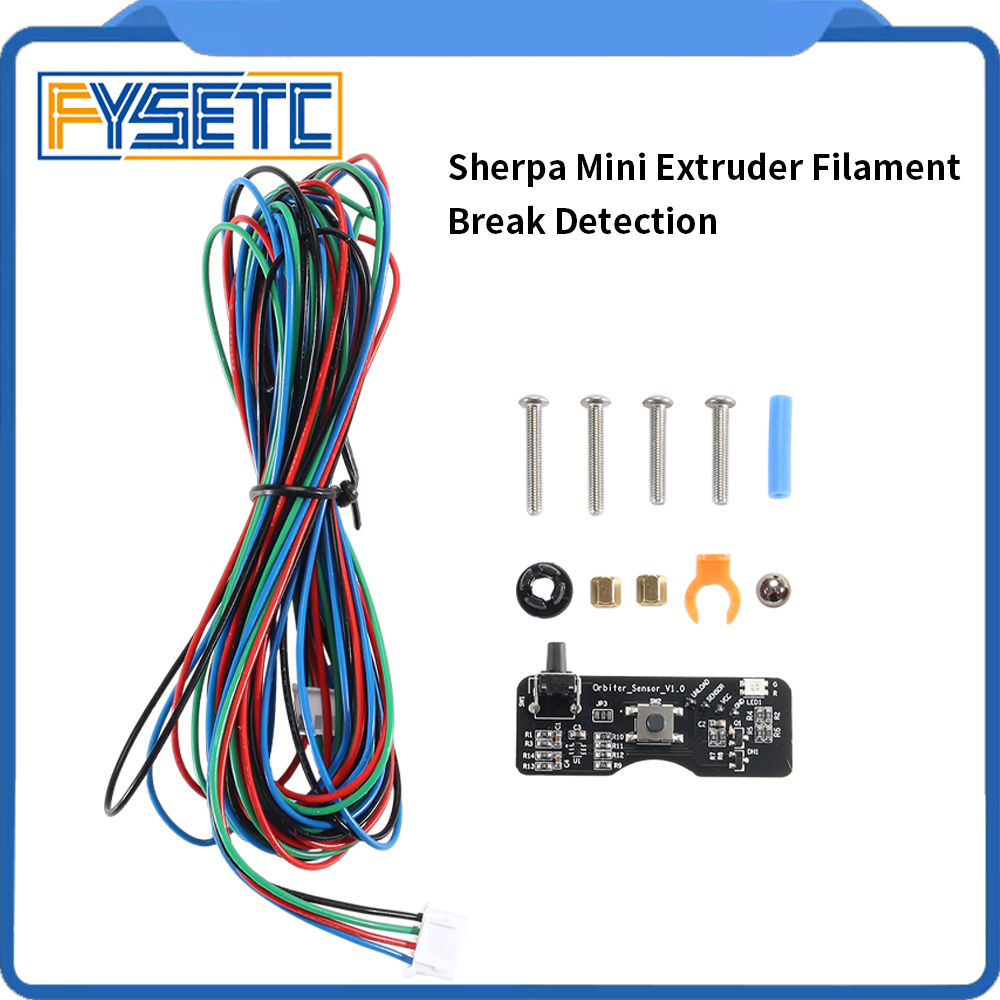 FYSETC Sherpa Mini Extruder 3D - Filament Runout Sensor recensie en prijs