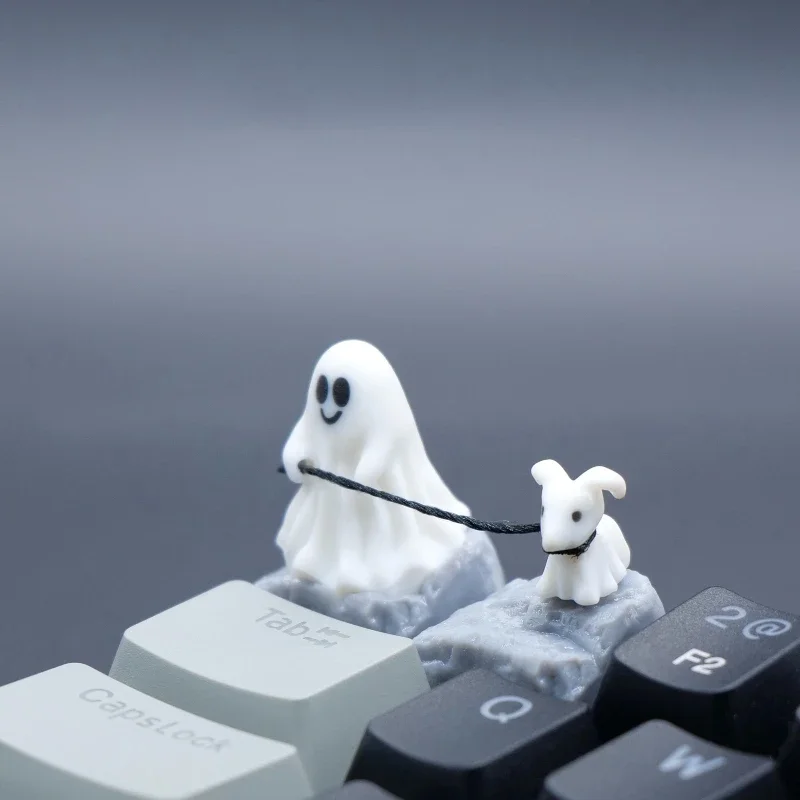 Ghost Puppy hars Keycap aangep - 3D Printing Keyboard Keys recensie en prijs