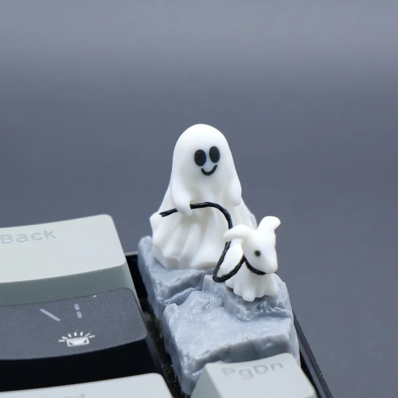 Ghost Puppy hars Keycap aangep - 3D Printing Keyboard Keys recensie en prijs