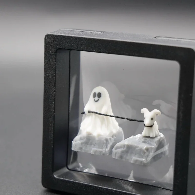 Ghost Puppy hars Keycap aangep - 3D Printing Keyboard Keys recensie en prijs