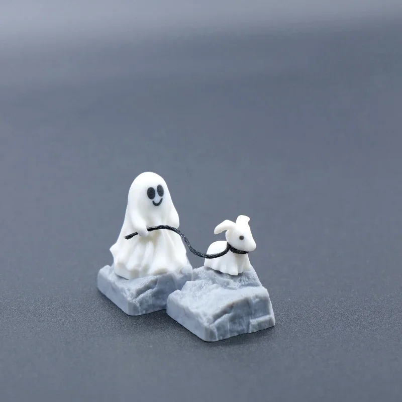 Ghost Puppy hars Keycap aangep - 3D Printing Keyboard Keys recensie en prijs
