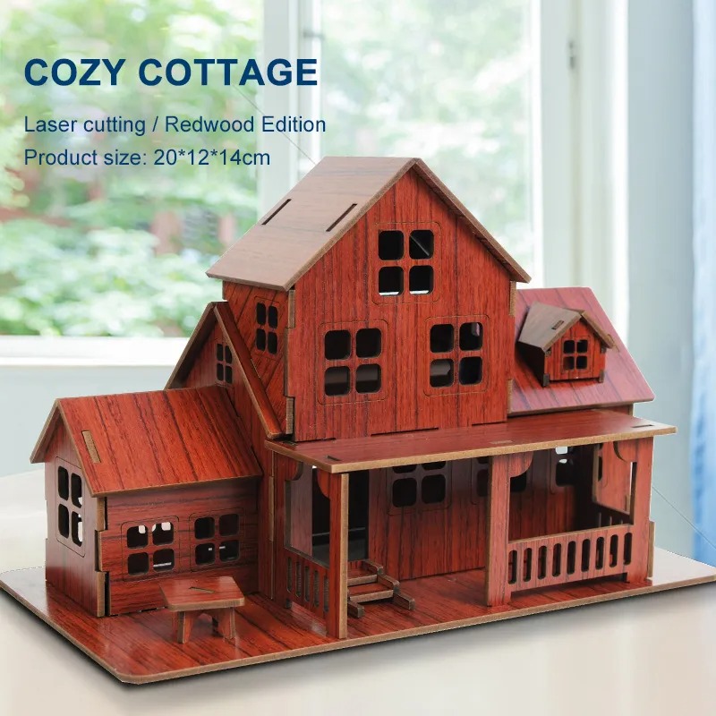 3D Houten puzzelmodel GamesCoz - 3D Printing Bambu recensie en prijs