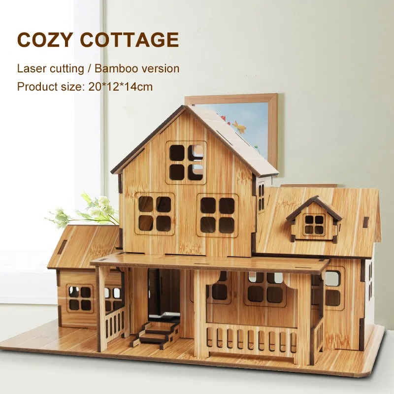 3D Houten puzzelmodel GamesCoz - 3D Printing Bambu recensie en prijs