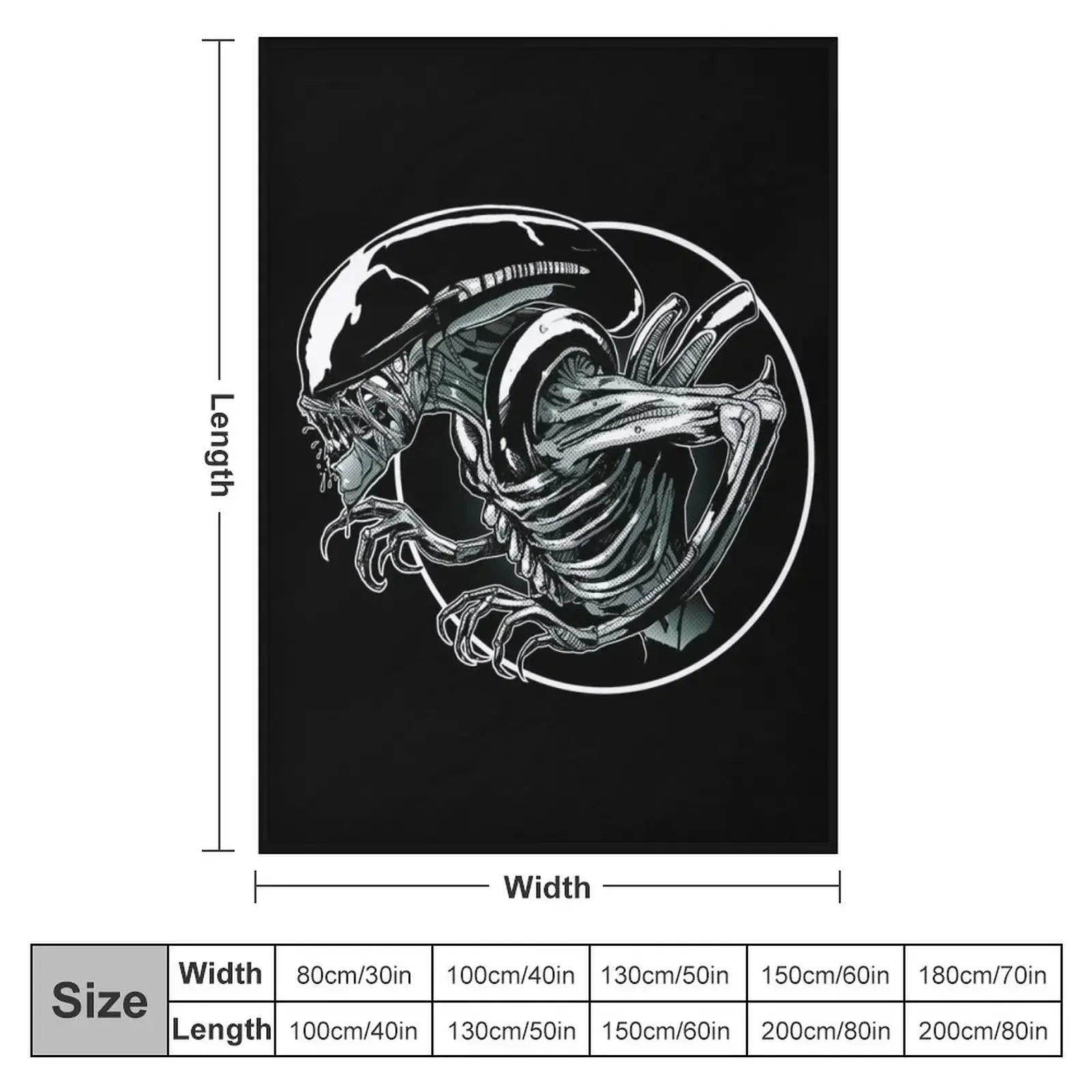 Aliens Xenomorph Plaid Zachte  - 3D Printing Xenomorph recensie en prijs