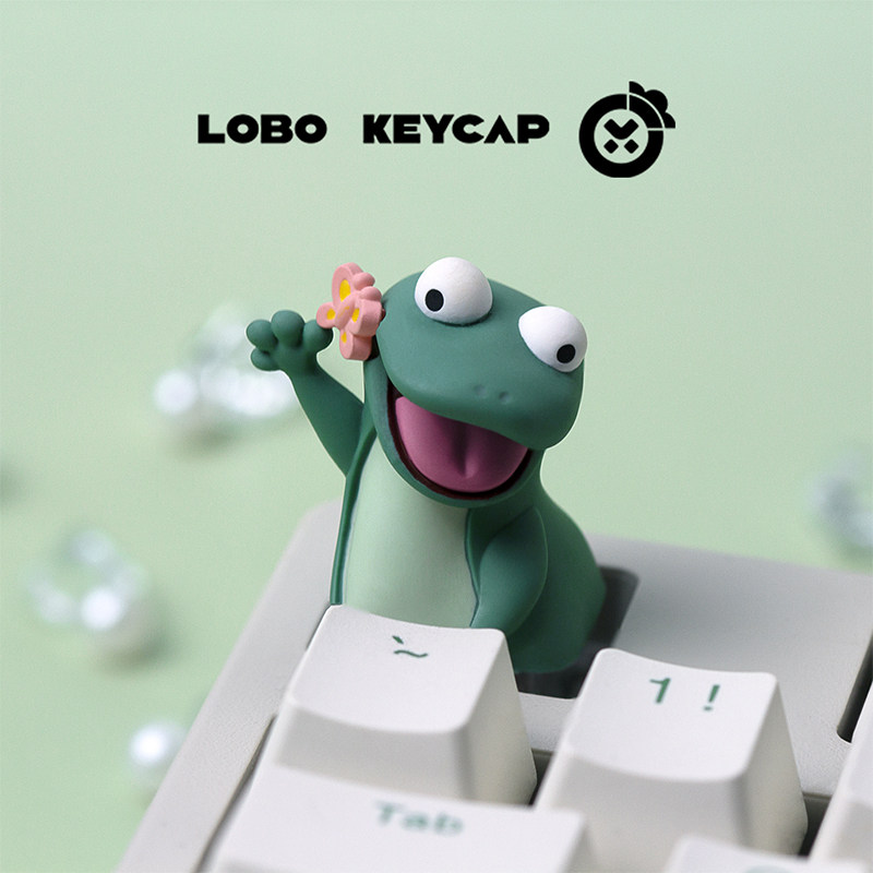 Lobo Keycap Cute Lizard Anime  - 3D Printing Keyboard Keys recensie en prijs