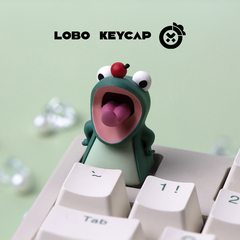 Lobo Keycap Cute Lizard Anime  - 3D Printing Keyboard Keys recensie en prijs
