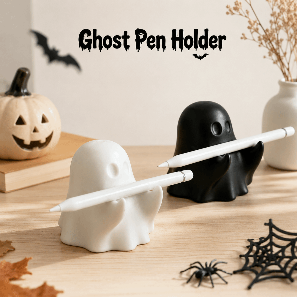 3D-geprinte spookpenhouder Leu - 3D Printing Pen recensie en prijs