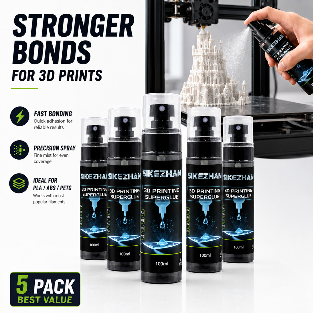 5 Stuks 3D Printer Lijm Spray  - Petg Filament recensie en prijs