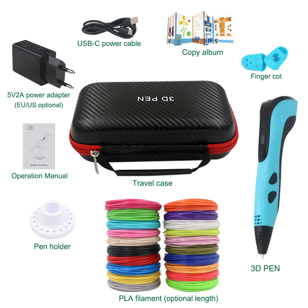 3D-printpen voor kinderen met  - 3D Printing Pen For Kids recensie en prijs
