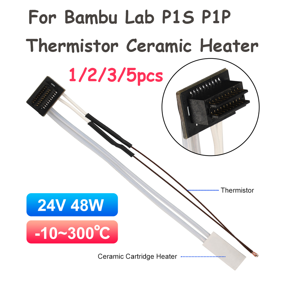 Thermistor keramische cartridg - 3D Printing Bambu recensie en prijs